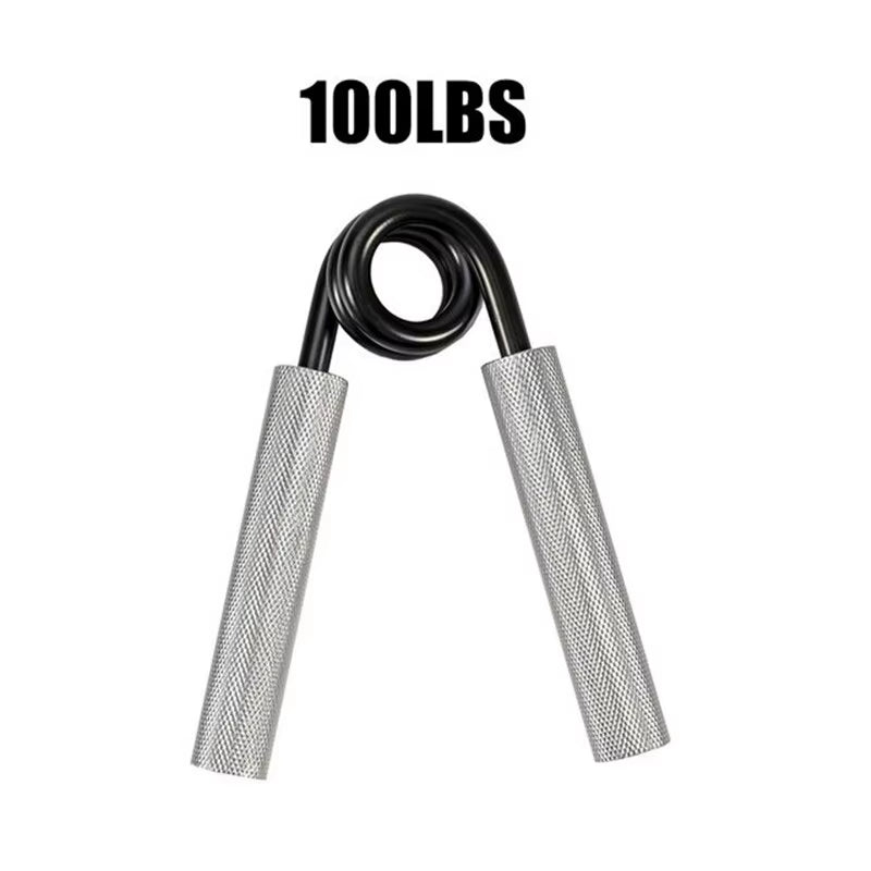 Aluminum Hand Grip Gym Fitness Finger Exerciser Arm Strength Trainer Muscle Recovery Rehabilitation Developer Gripper