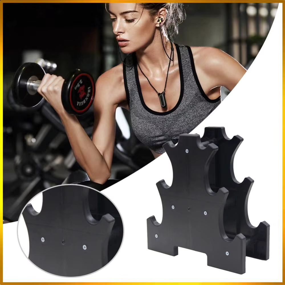 Weight Storage Organizer 3 Tier Dumbbell Rack Stand Only Small Weight Rack for Dumbbells for Home Gym Workout