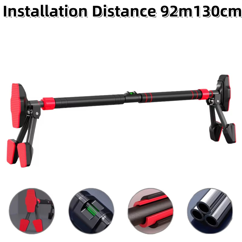 Doorway Pull up Bar No Drilling Required Horizontal Bar Adjustable Home Gym Fitness Equipment for Adults Teens Training