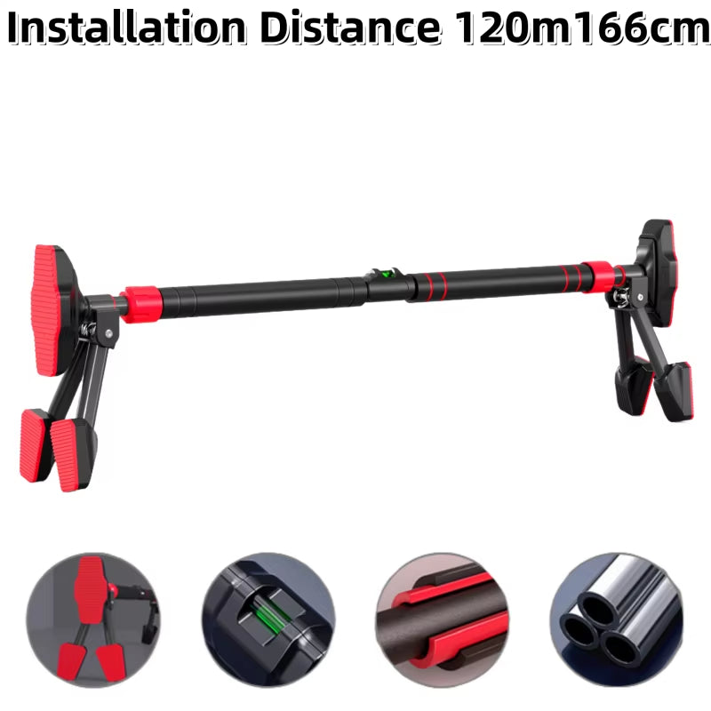 Doorway Pull up Bar No Drilling Required Horizontal Bar Adjustable Home Gym Fitness Equipment for Adults Teens Training
